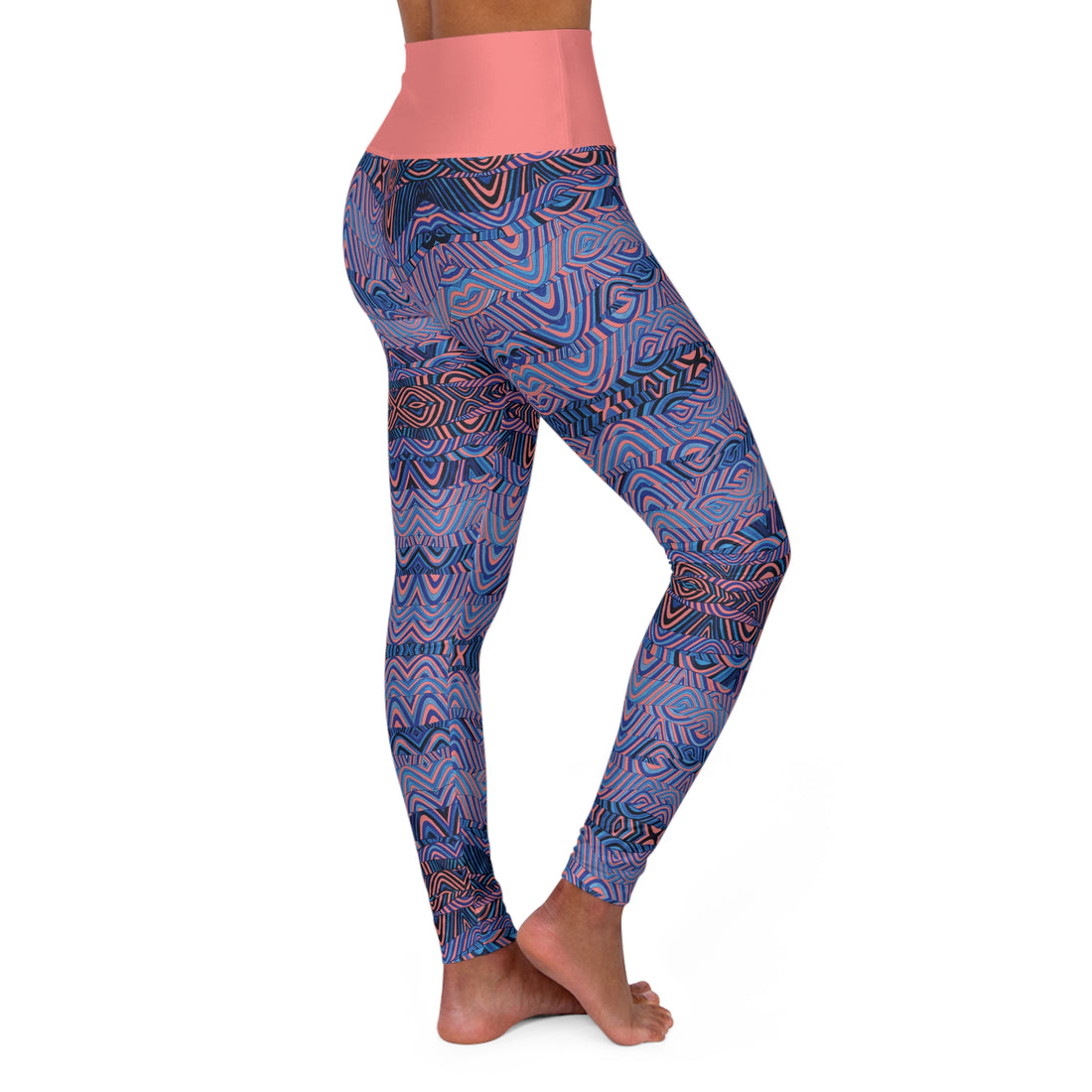 Peach Sonic Yoga Leggings