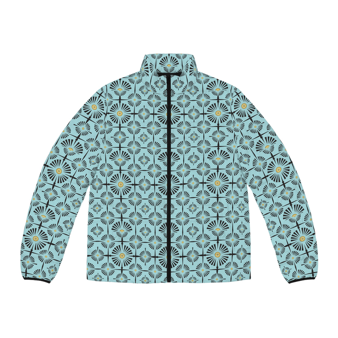 Icy Wheels & Spokes Men's Puffer Jacket