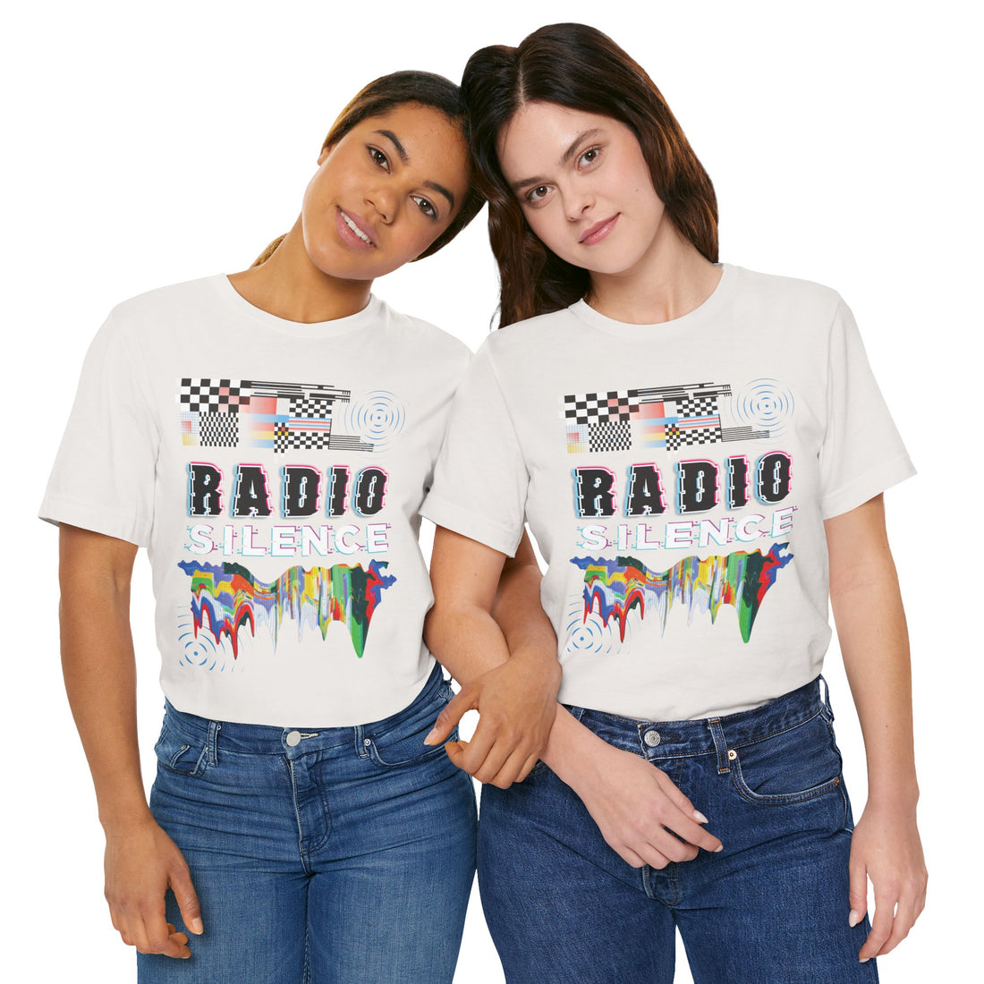 Radio Silence Typography Unisex Jersey Tee