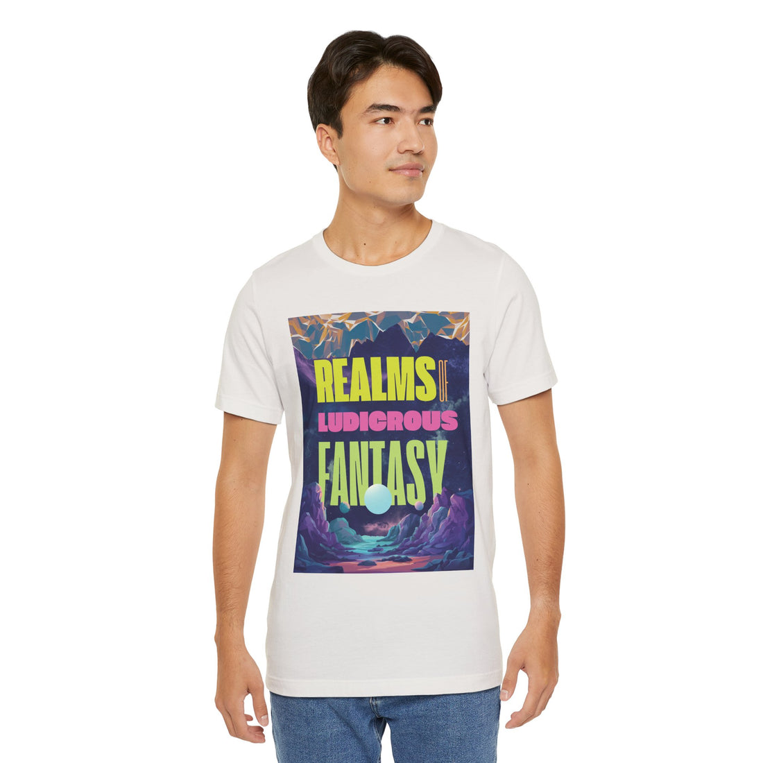 Fantasy Typography Unisex Jersey Tee