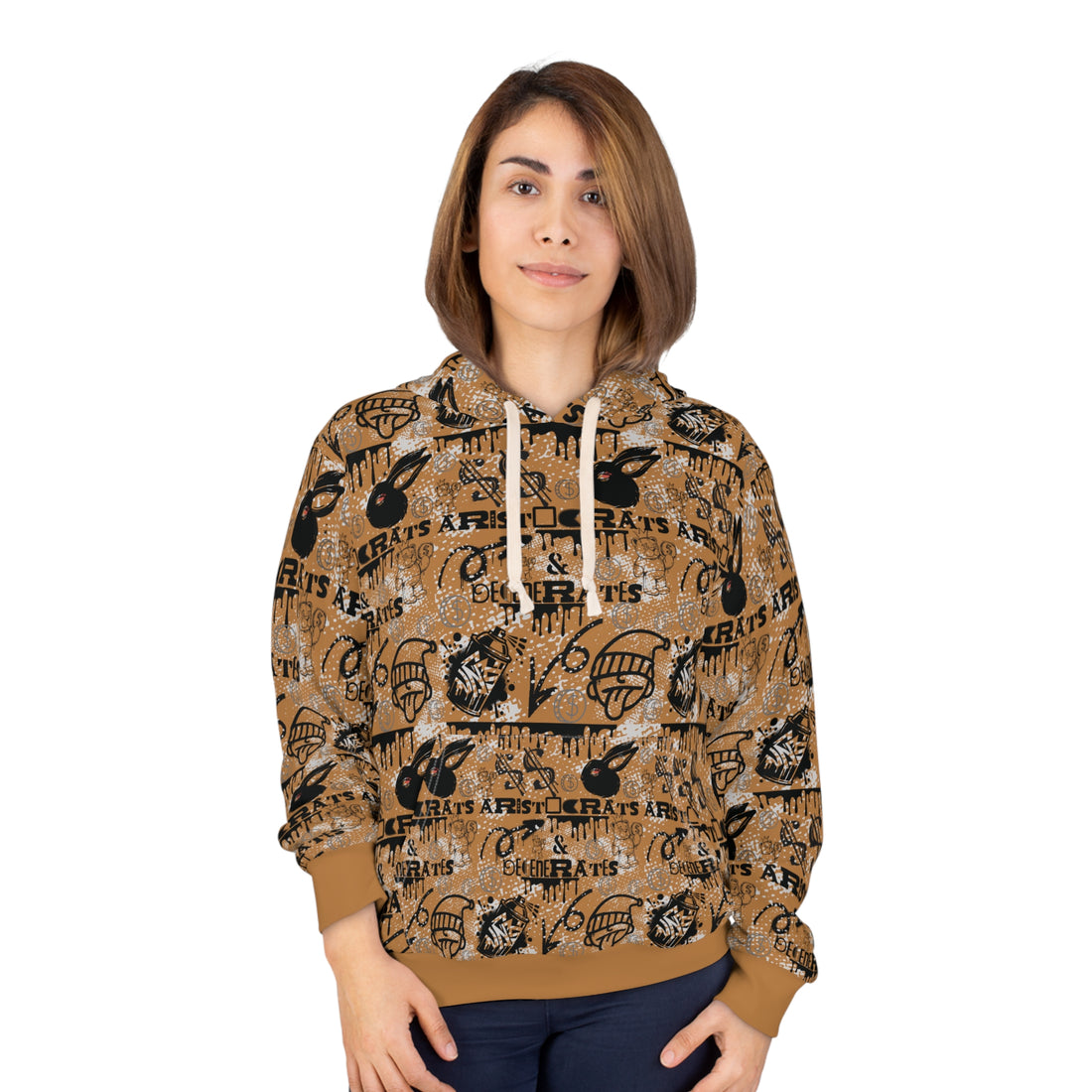 Tussock Graphic Polar Pullover Hoodie