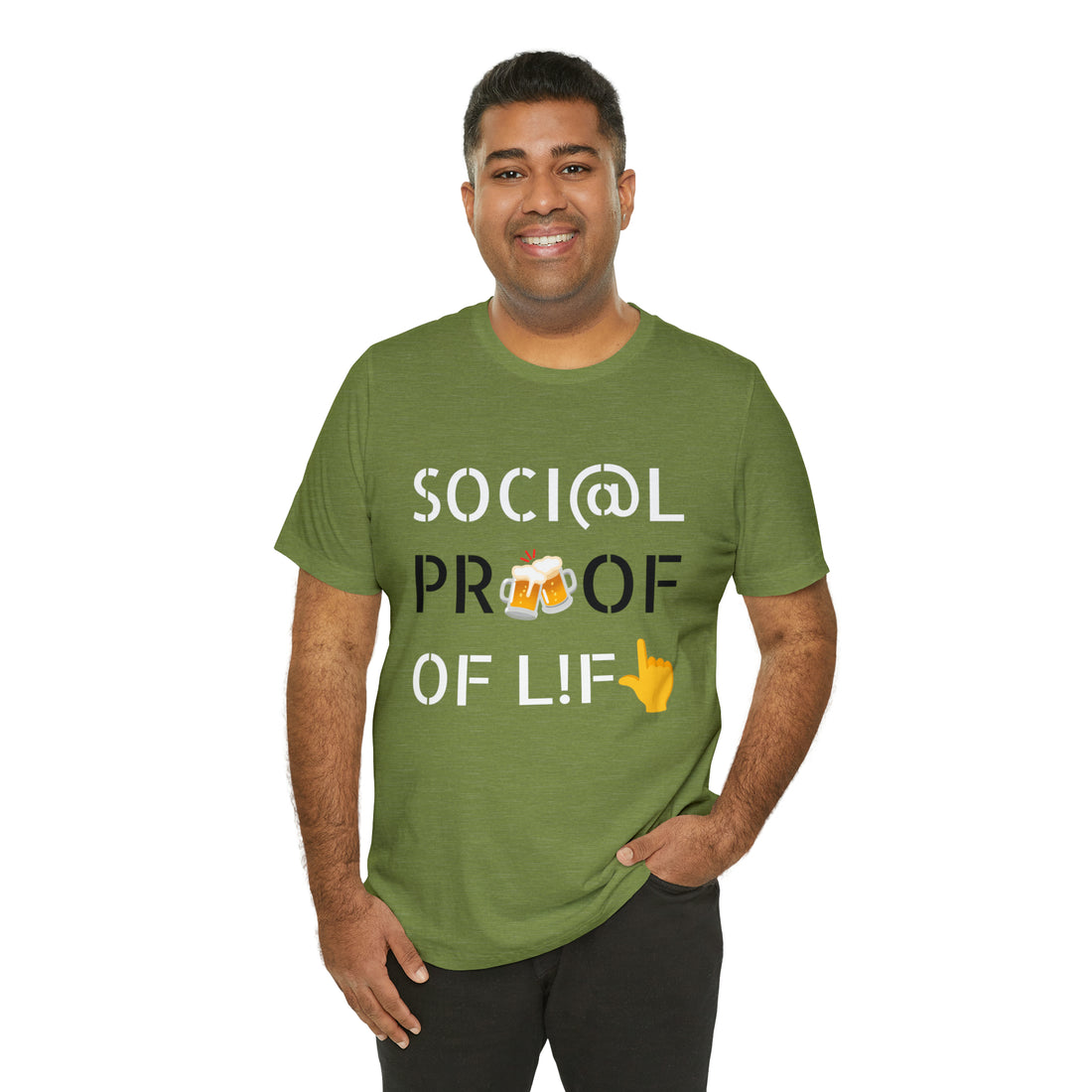 Unisex Social Proof Jersey Tee