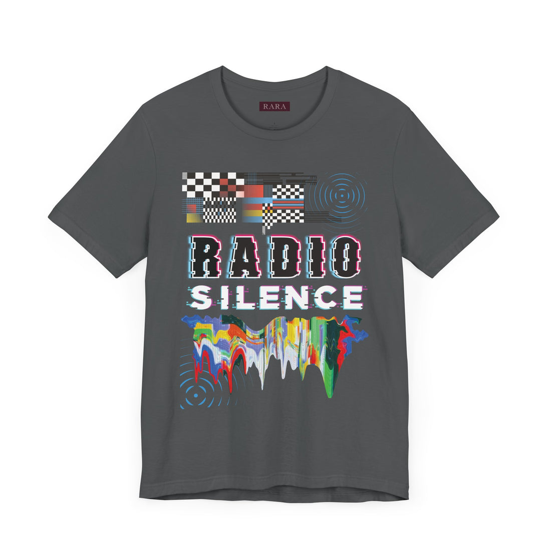 Radio Silence Typography Unisex Jersey Tee