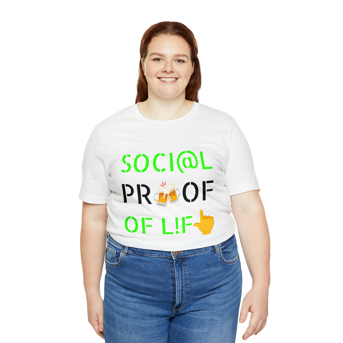 Unisex Social Proof Jersey Tee