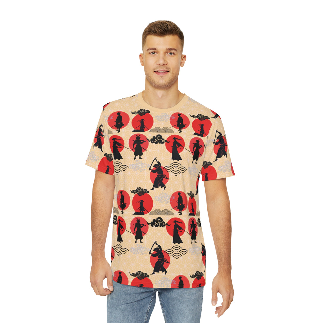 Tuscan Samurai Men's Polyester Tee (AOP)