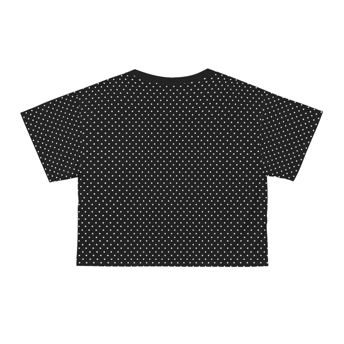 Black Eve Core AOP Crop Tee