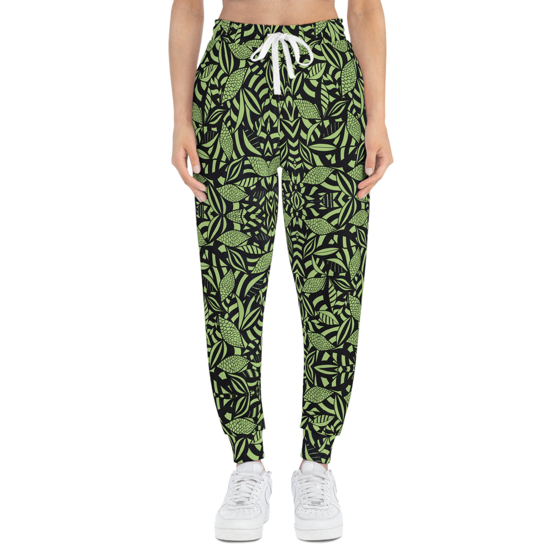 Sage Tropical Minimalist Unisex Joggers