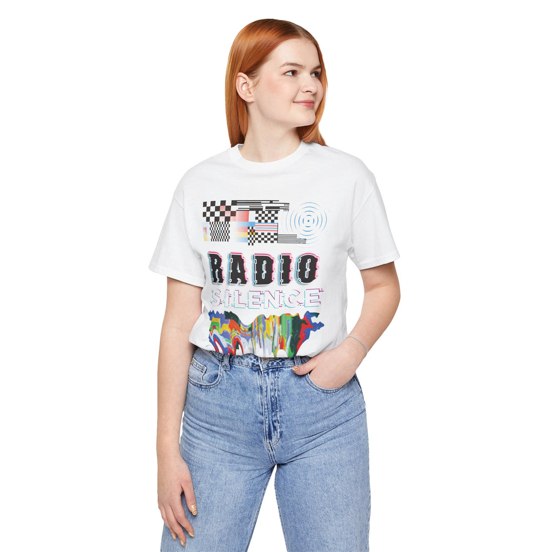 Radio Silence Typography Unisex Jersey Tee