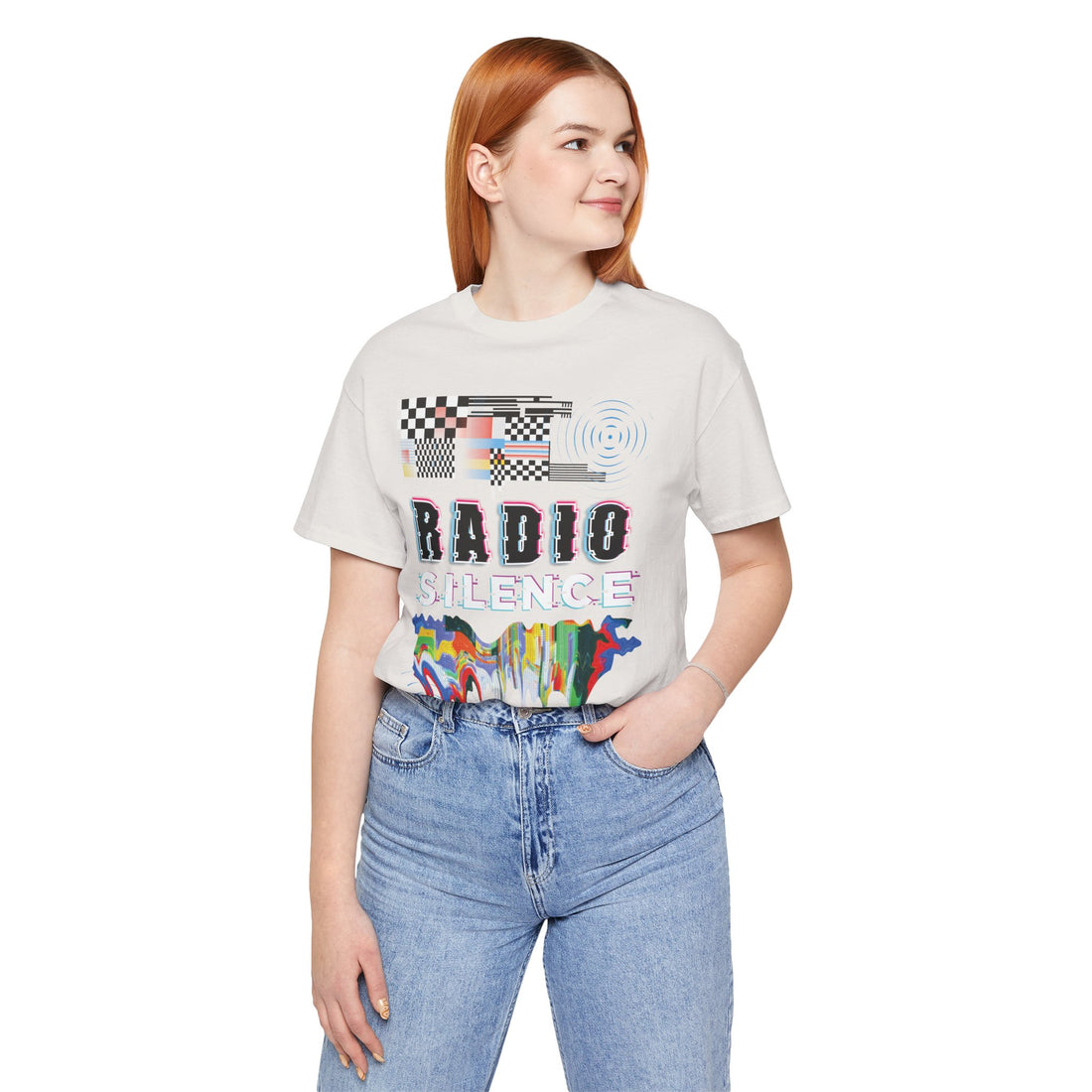 Radio Silence Typography Unisex Jersey Tee