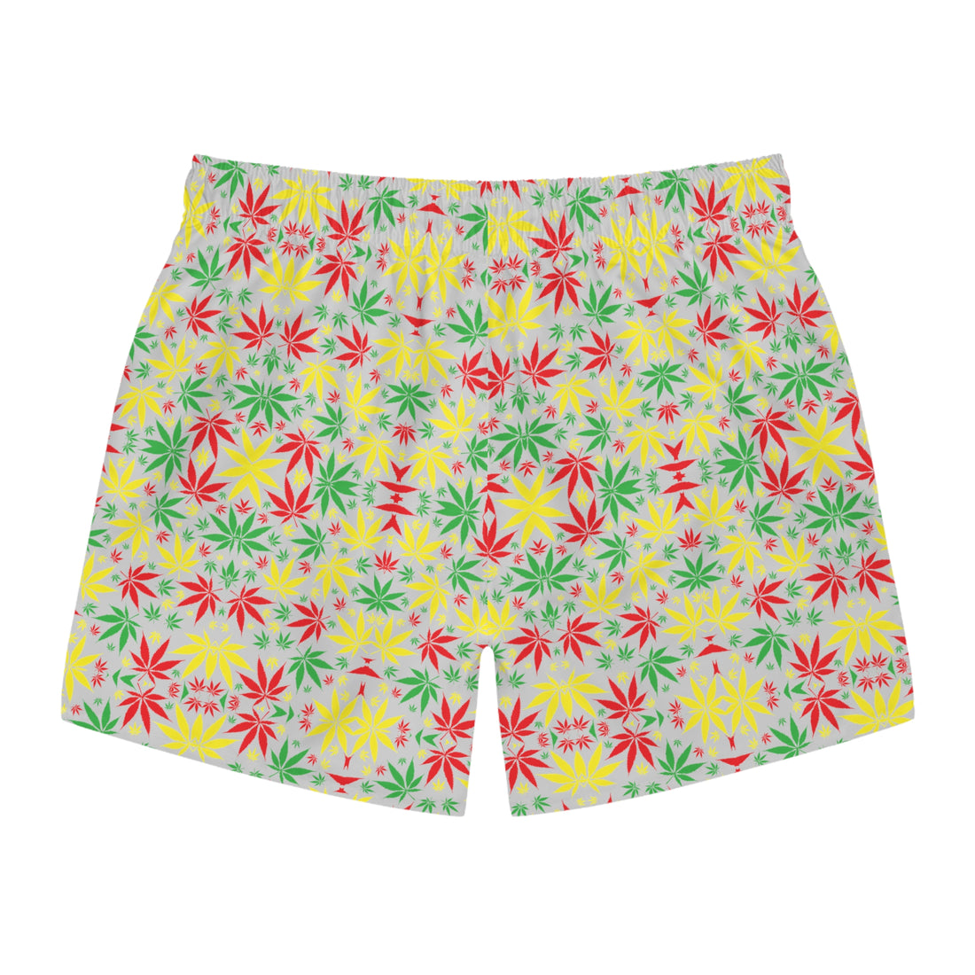 Slate Tropical Rasta Toned Swimming Trunks