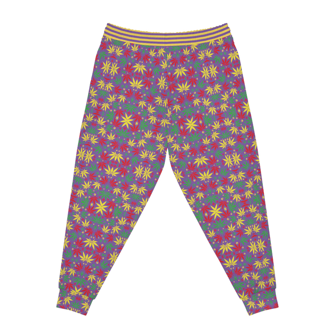 Pearl Purple Tropical Rasta toned Unisex Joggers