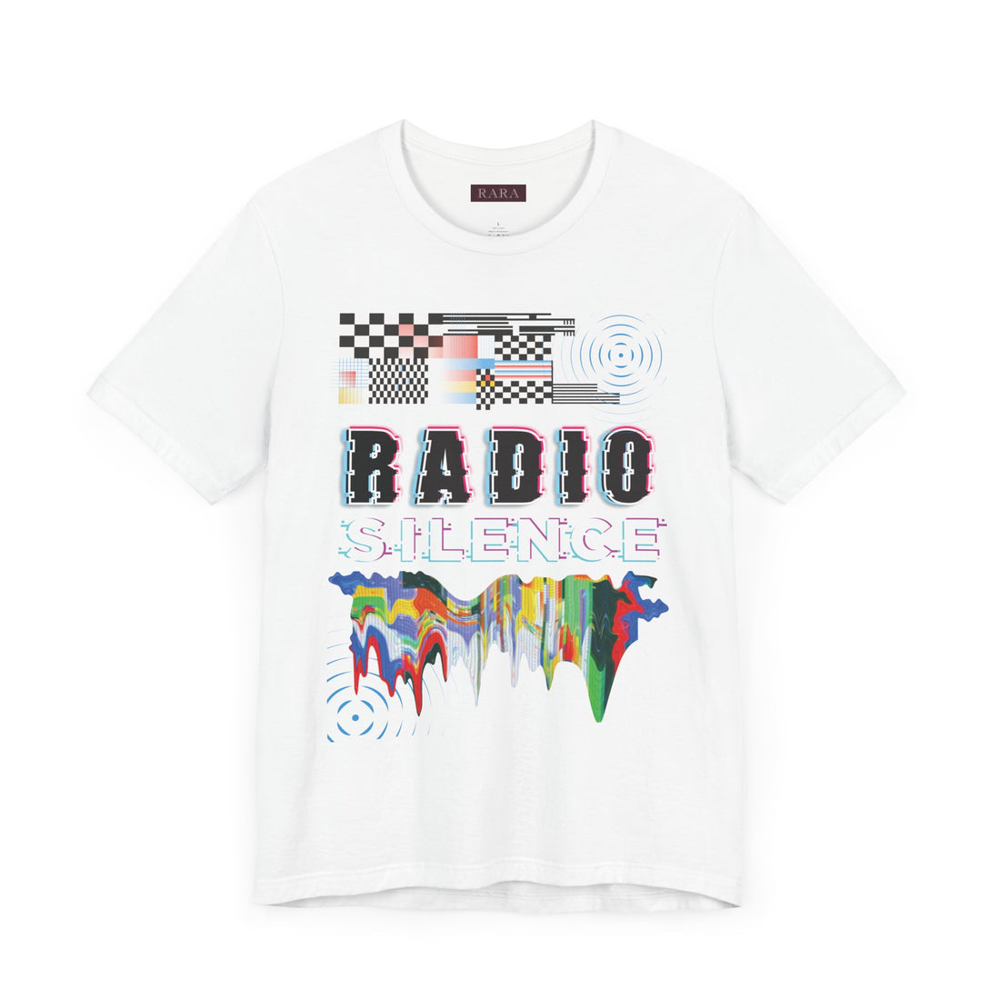 Radio Silence Typography Unisex Jersey Tee