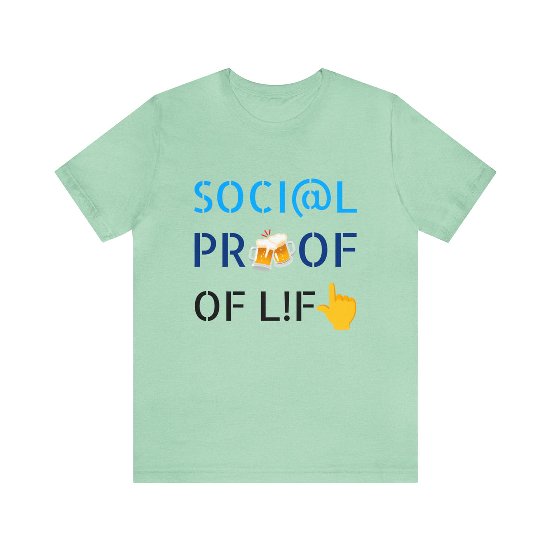 Unisex Social Proof Jersey Tee