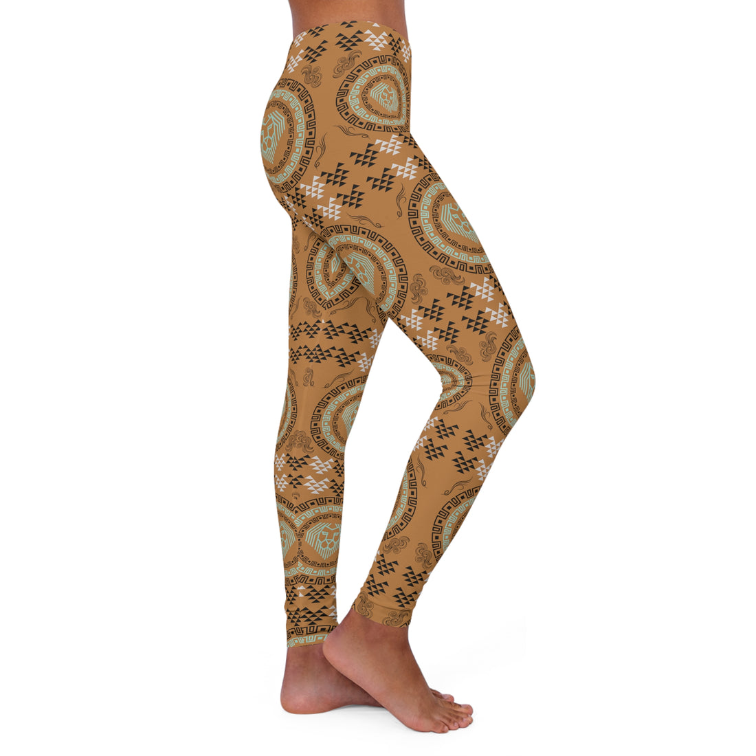 Tussock lion head Spandex Leggings