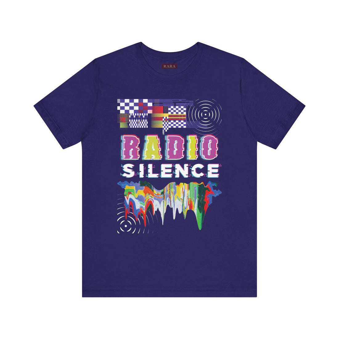 Radio Silence Typography Unisex Jersey Tee