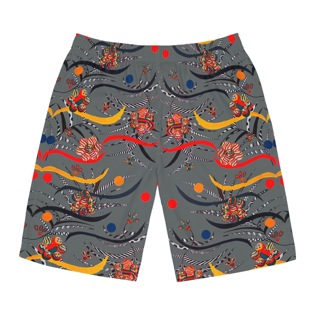 Ash Wilderness Print Men's Board Shorts (AOP)