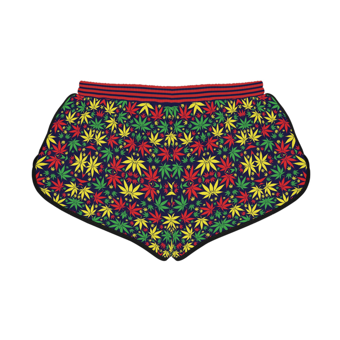 Ink Tropical Rasta Toned Relaxed Gym Shorts