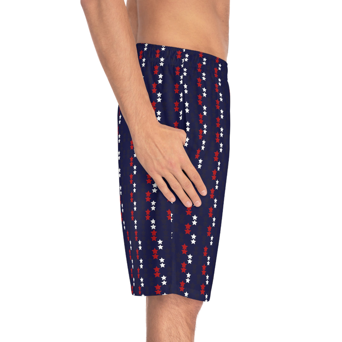 Ink Star Print Men's Board Shorts (AOP)