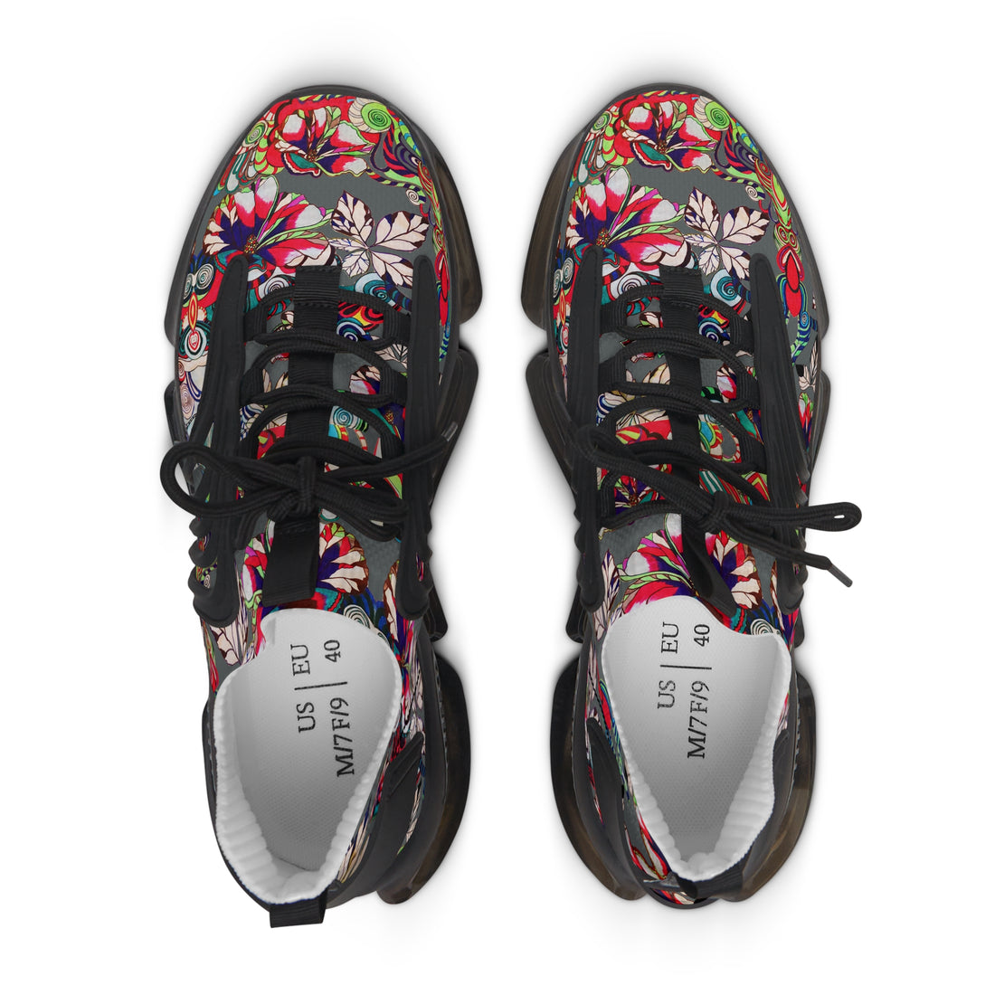 Ash Floral Pop OTT Women's Mesh Knit Sneakers