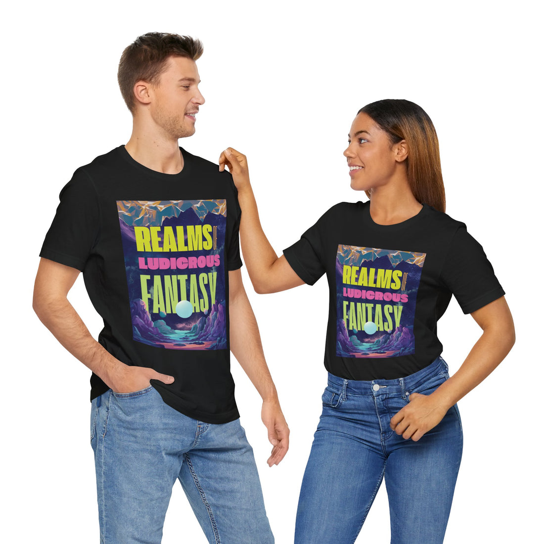 Fantasy Typography Unisex Jersey Tee