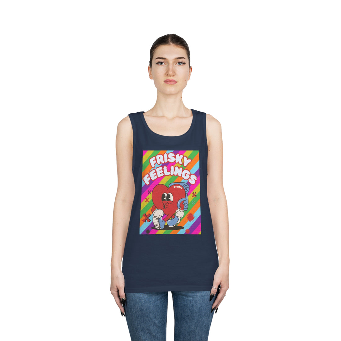 Frisky Feelings Unisex Tank Top