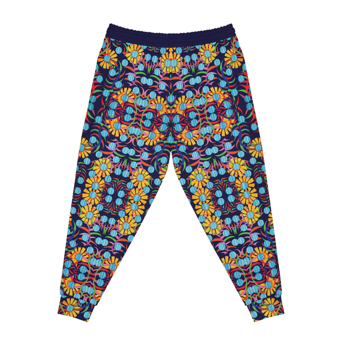 Ink AOP Sunflower Print Joggers