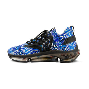 White Sonic OTT Men's Mesh Knit Sneakers