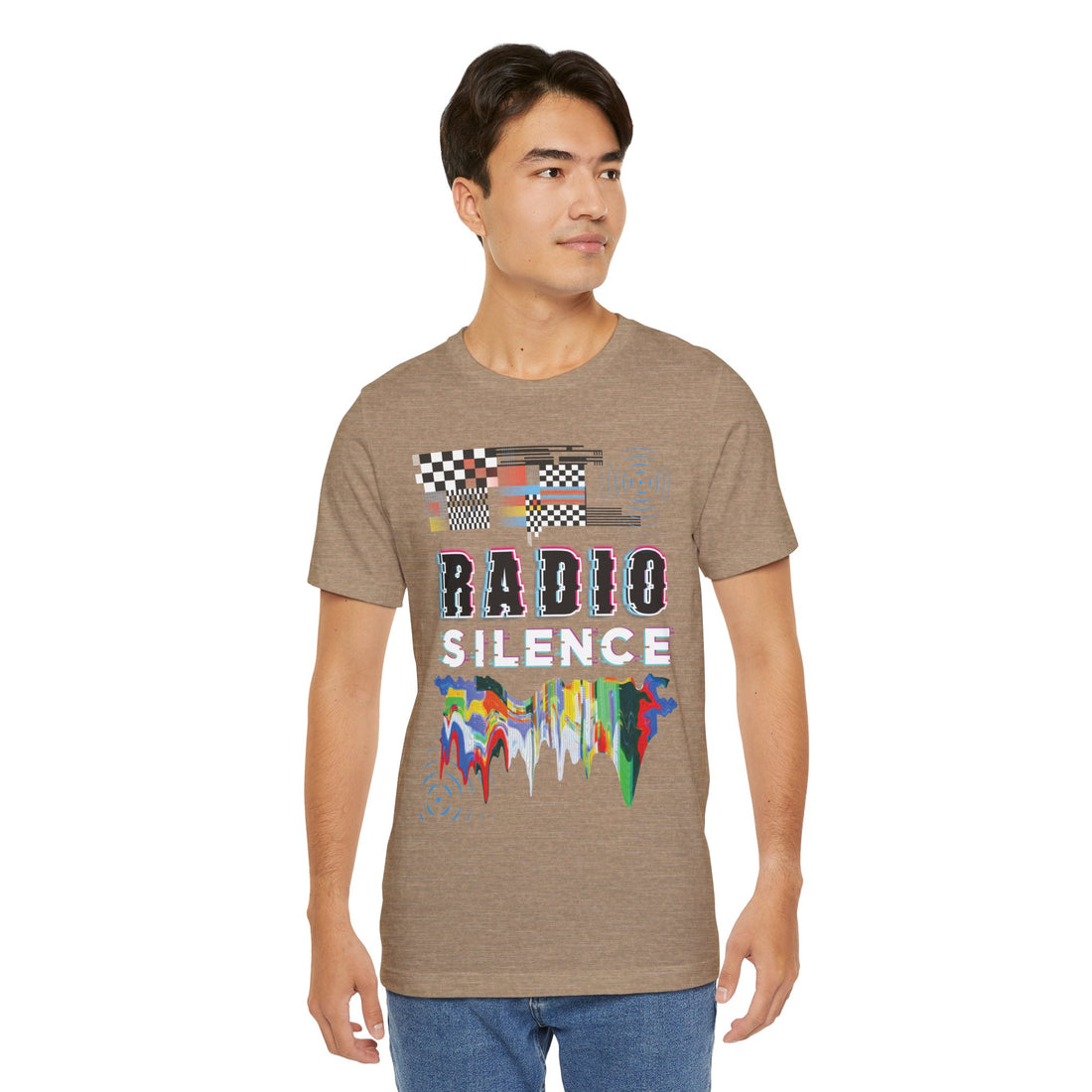 Radio Silence Typography Unisex Jersey Tee