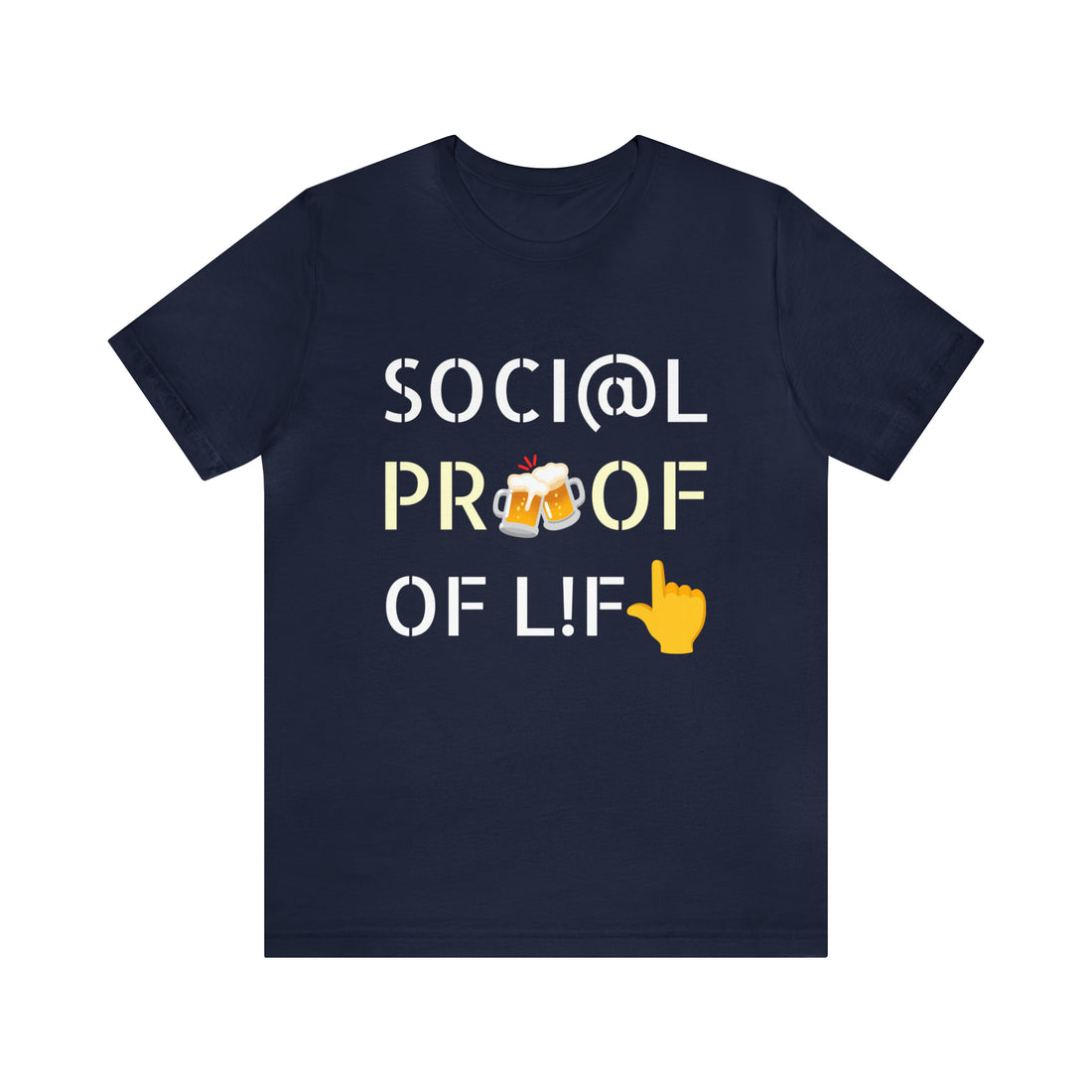 Unisex Social Proof Jersey Tee