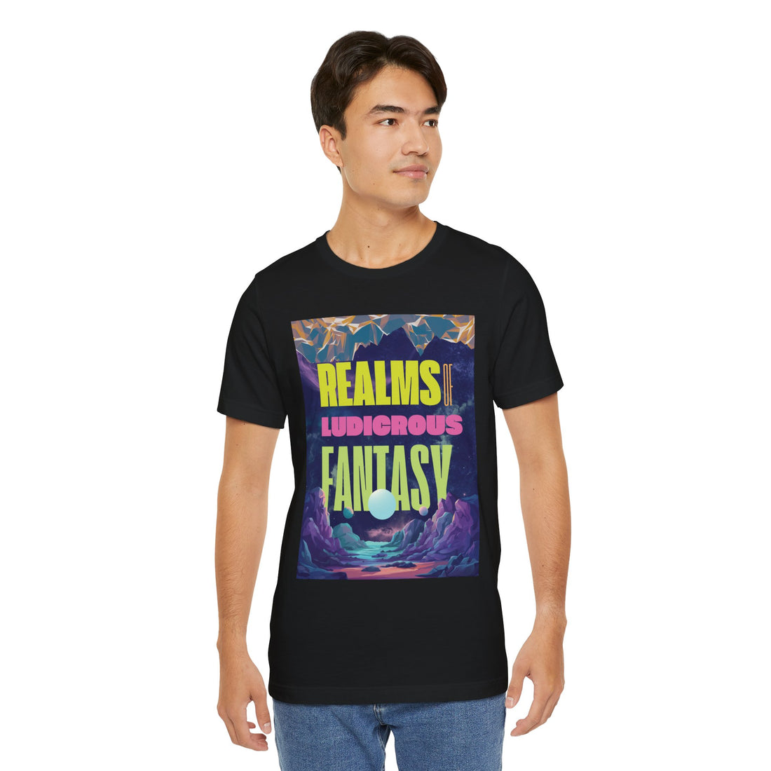 Fantasy Typography Unisex Jersey Tee