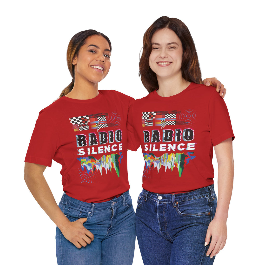 Radio Silence Typography Unisex Jersey Tee