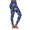 Blue Snake Print Racerback Sports Bra & Yoga Legging Bundle