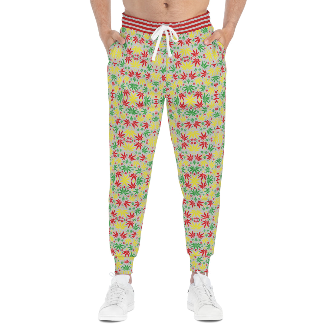 Slate Tropical Rasta toned Unisex Joggers