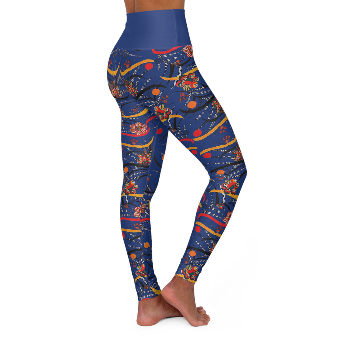 Blue Wilderness Yoga Leggings