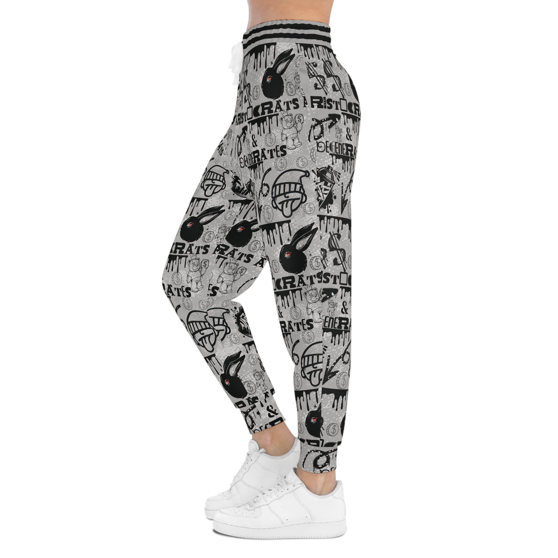 Slate Polar Graphic Unisex Joggers