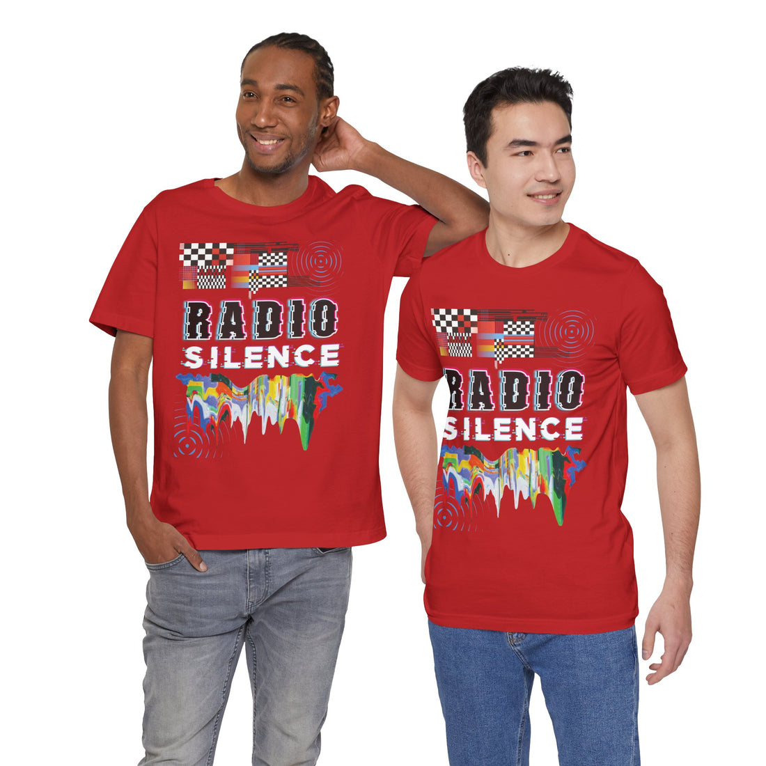 Radio Silence Typography Unisex Jersey Tee