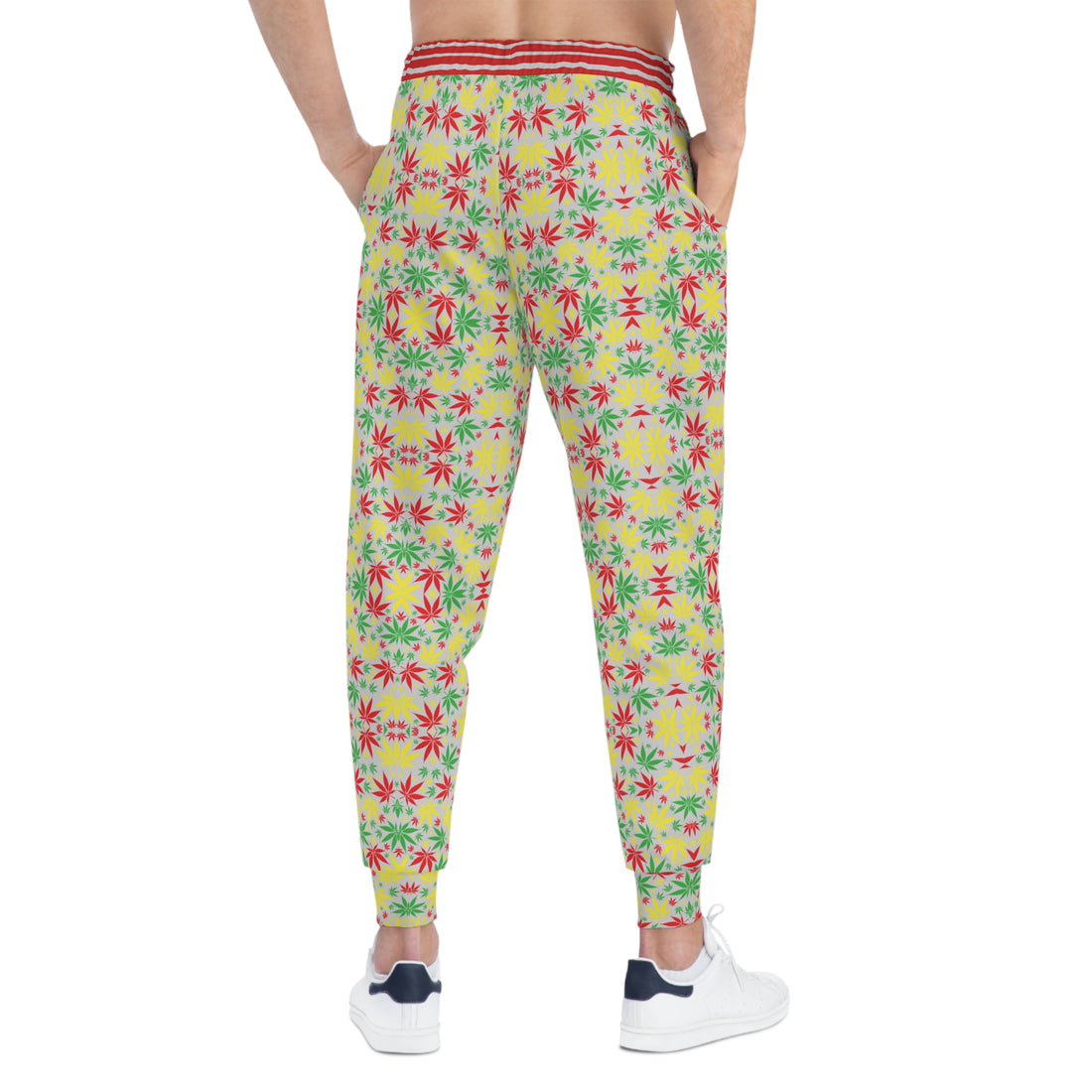 Slate Tropical Rasta toned Unisex Joggers