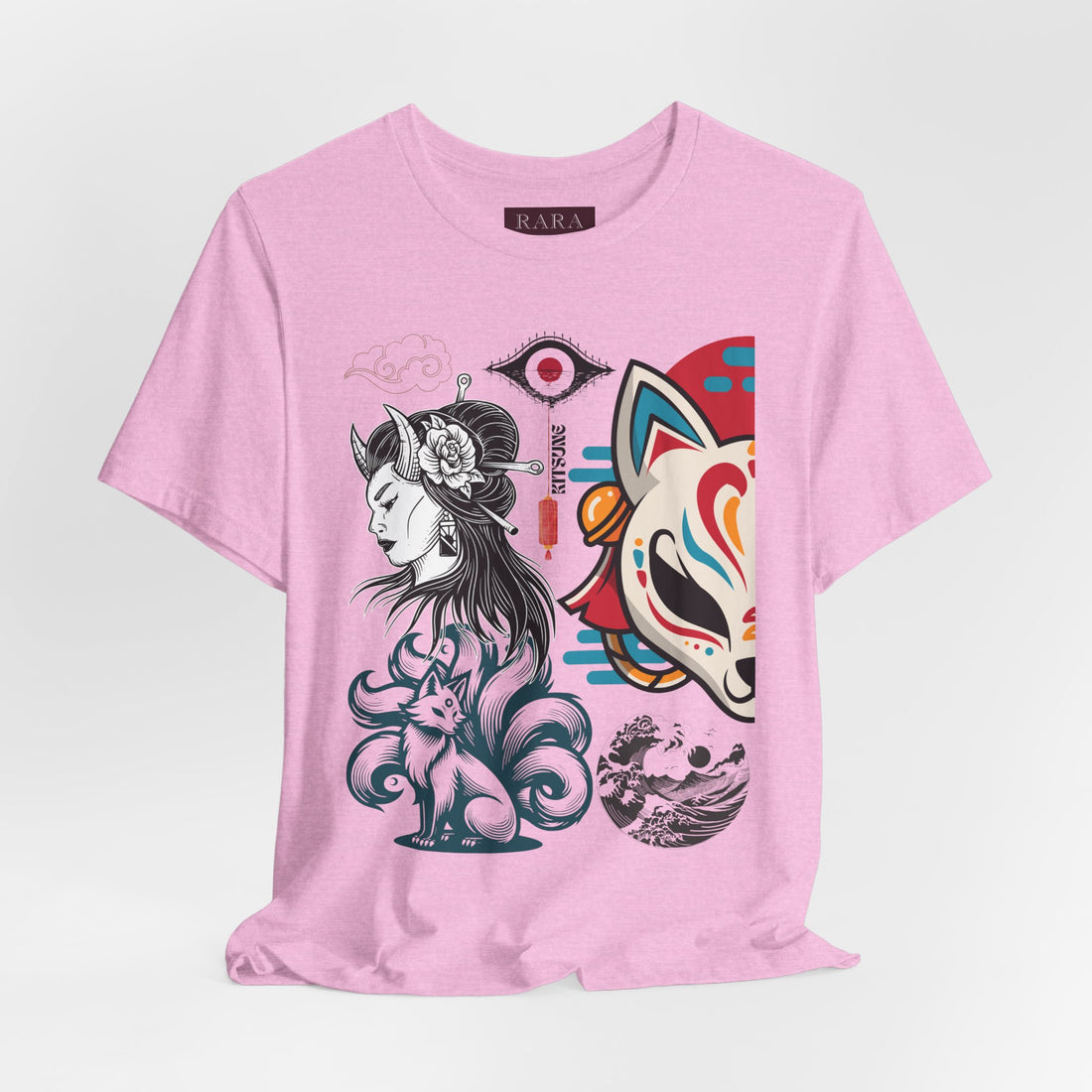 Japanese Kitsune Unisex Jersey Tee