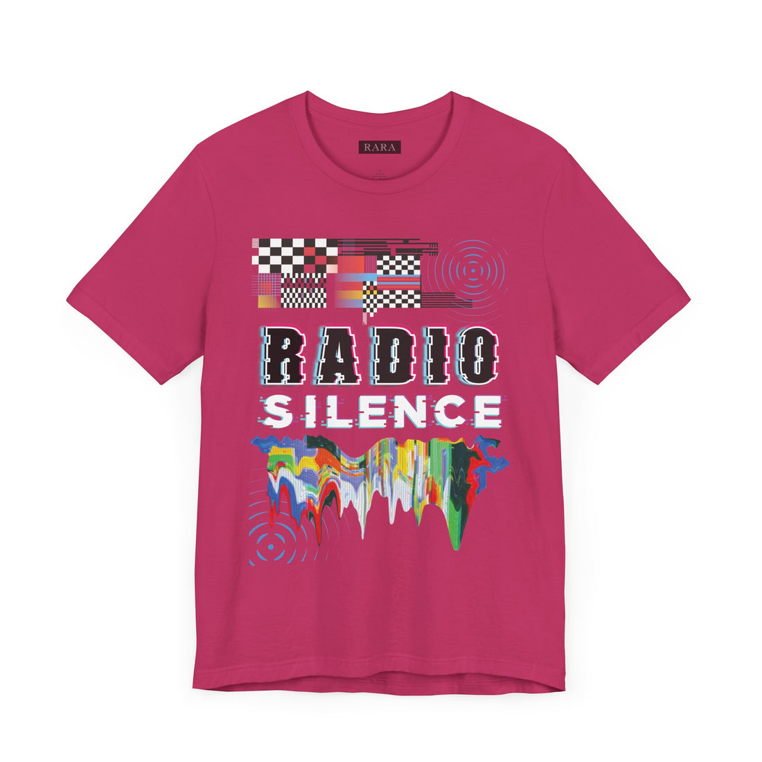 Radio Silence Typography Unisex Jersey Tee