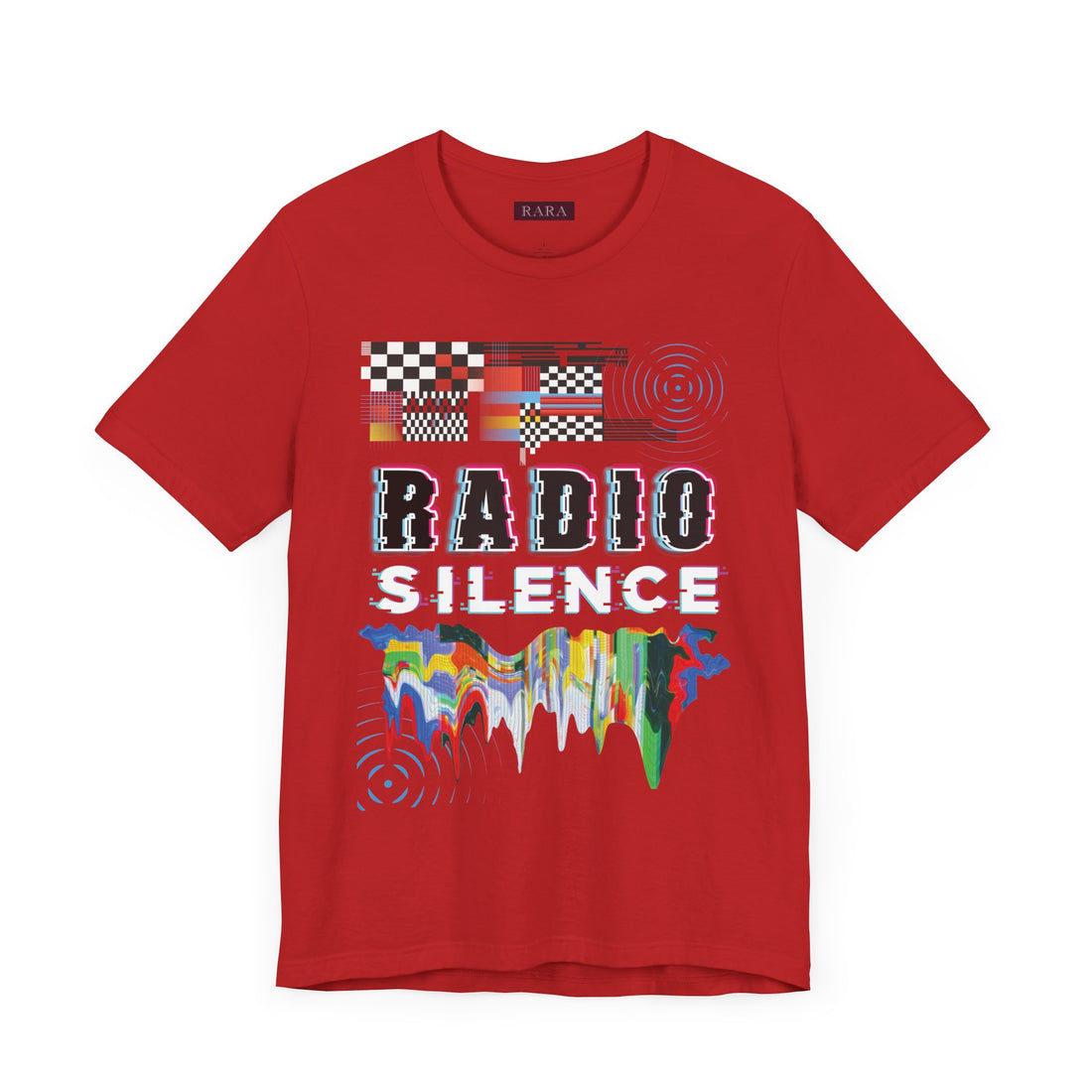 Radio Silence Typography Unisex Jersey Tee