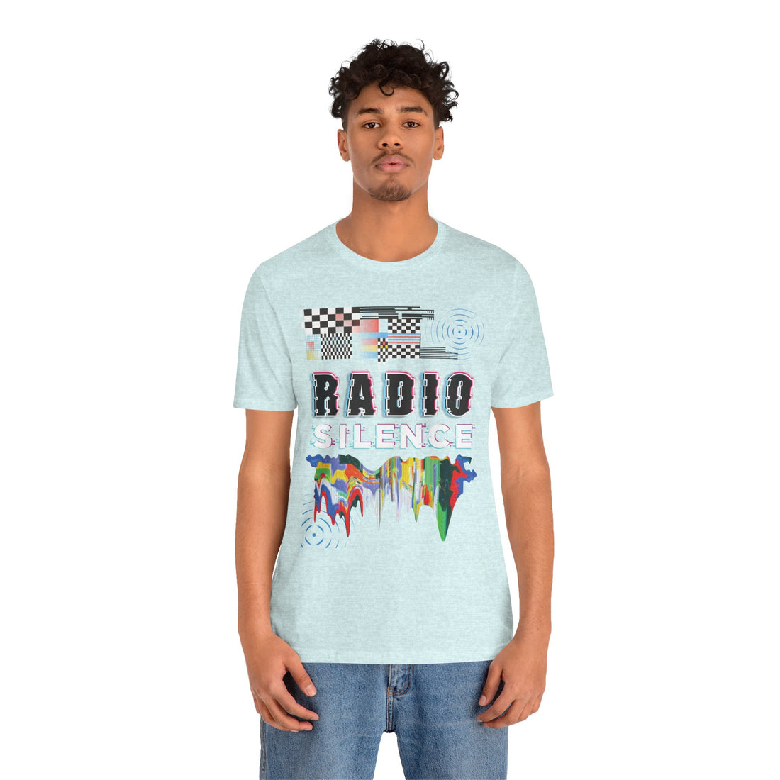 Radio Silence Typography Unisex Jersey Tee