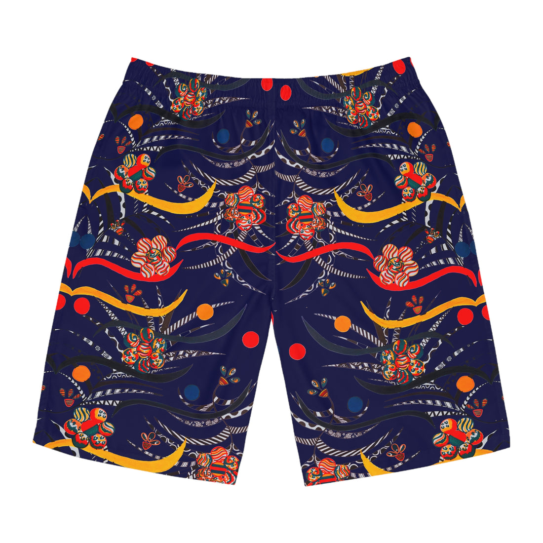 Ink Wilderness Print Men's Board Shorts (AOP)