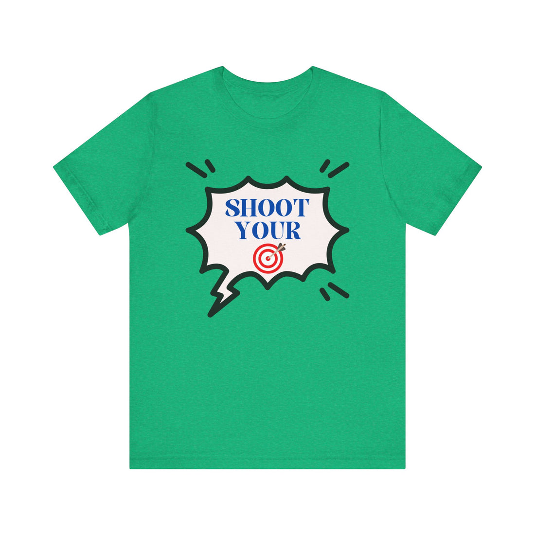 Unisex Statement Typography Jersey Tee