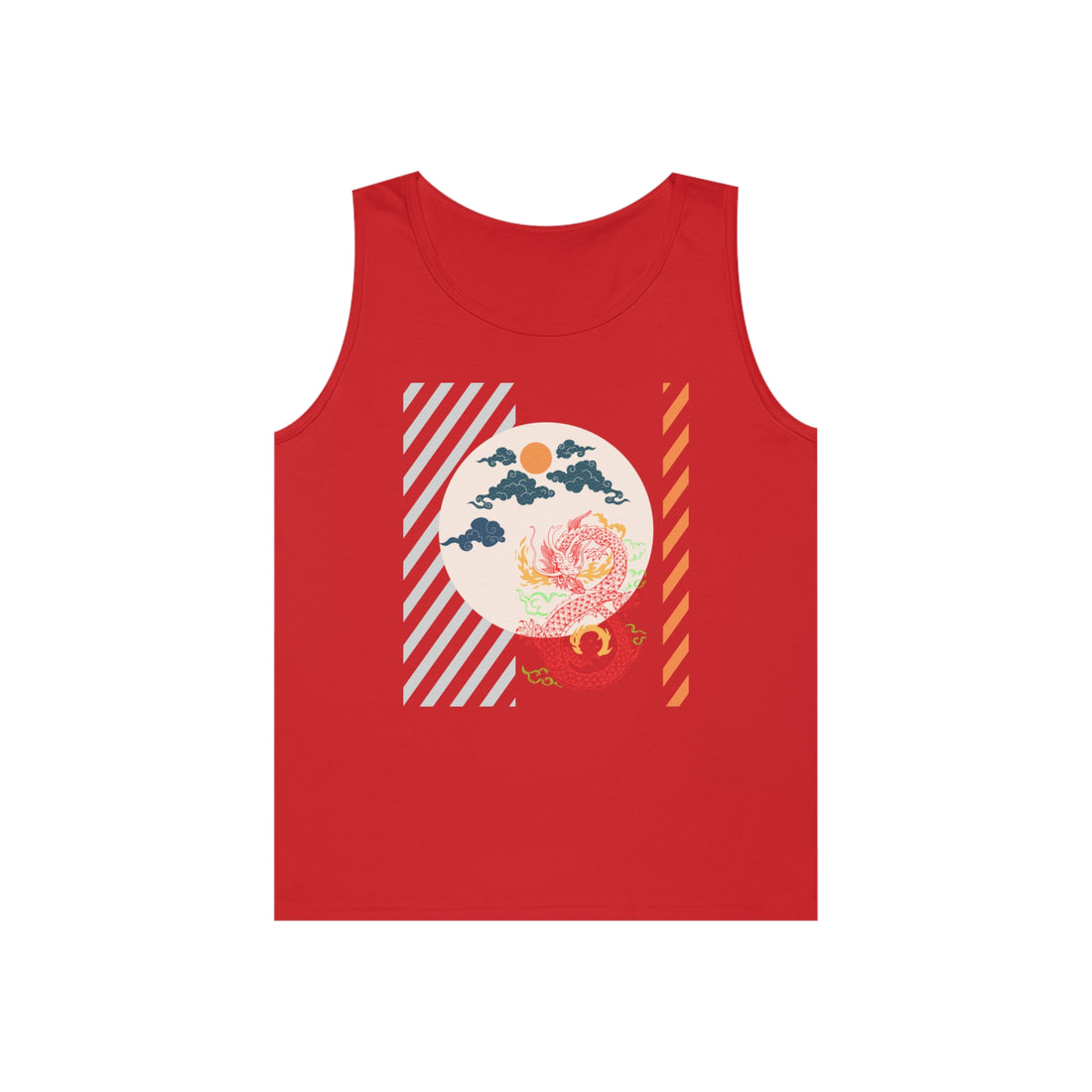 Oriental Dragon Unisex Tank Top