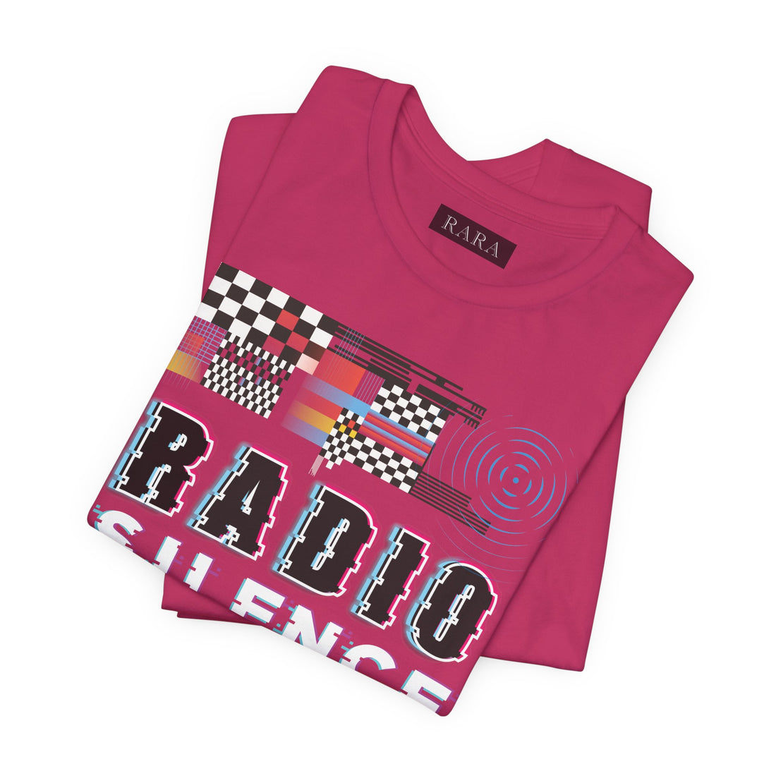 Radio Silence Typography Unisex Jersey Tee