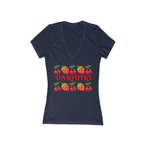 Women's Jersey fruity V-Neck Tee