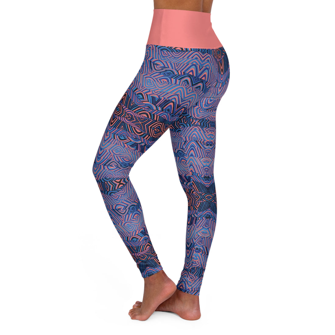 Peach Sonic Yoga Leggings