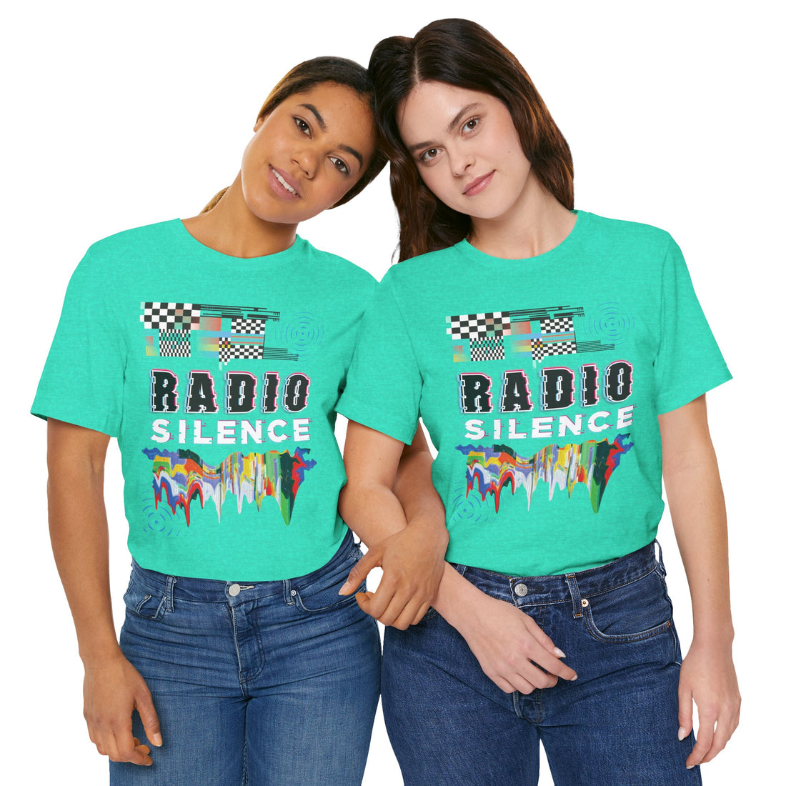 Radio Silence Typography Unisex Jersey Tee