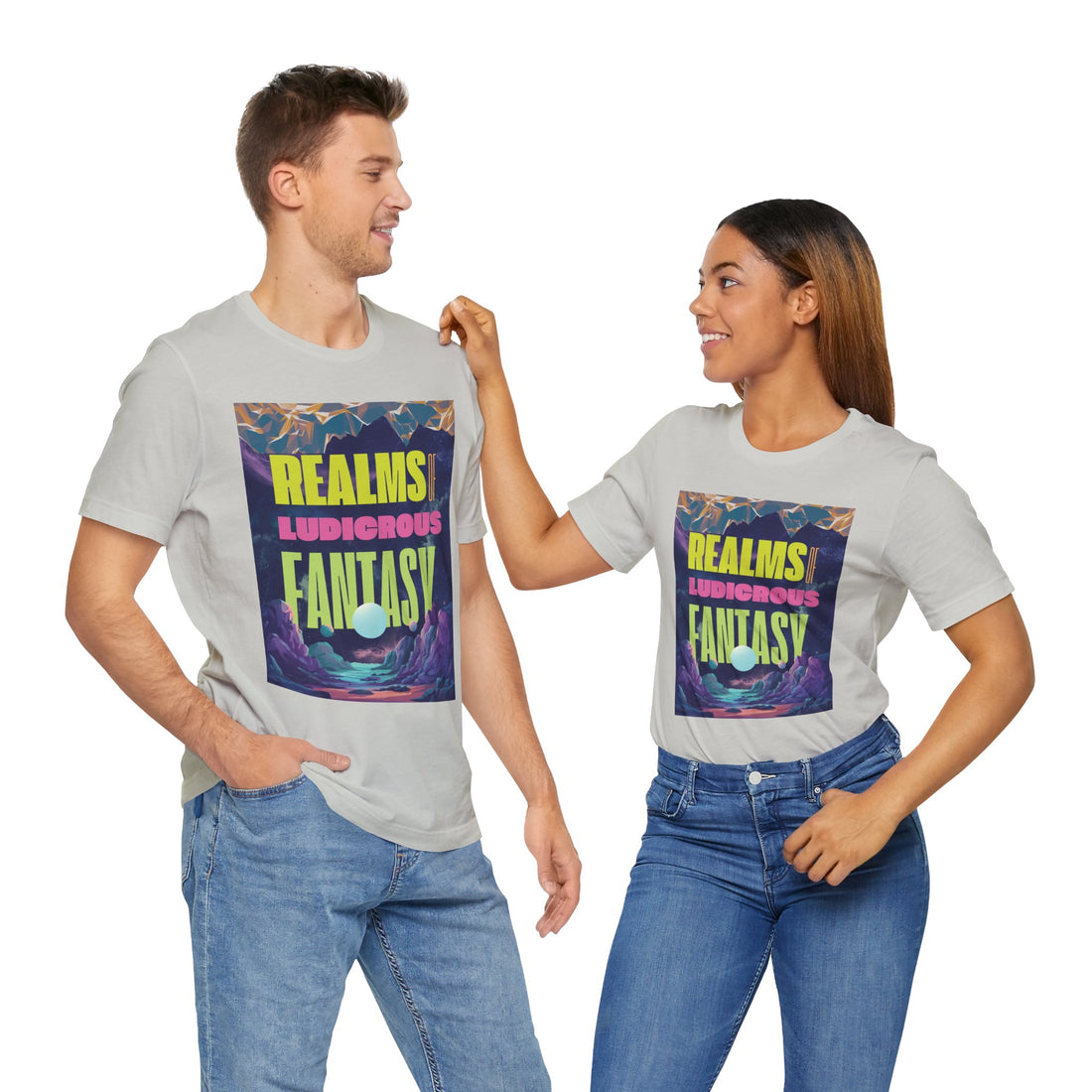 Fantasy Typography Unisex Jersey Tee