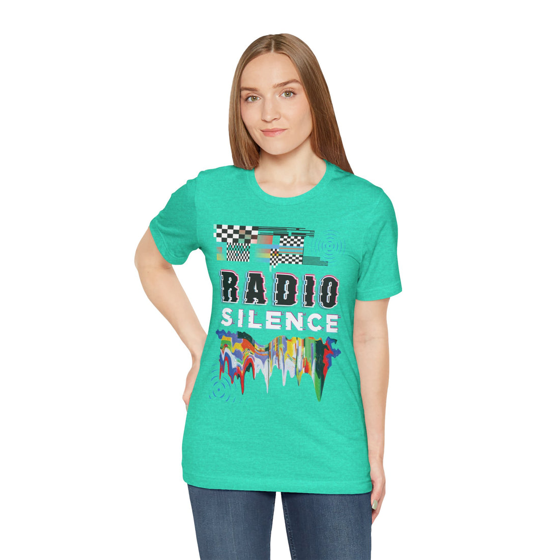 Radio Silence Typography Unisex Jersey Tee